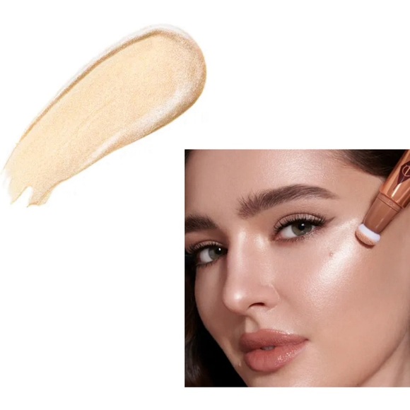Charlotte Tilbury Beauty Light Wand Highlighter Spotlight Travel Size NWOB 5 ml - Picture 3 of 3